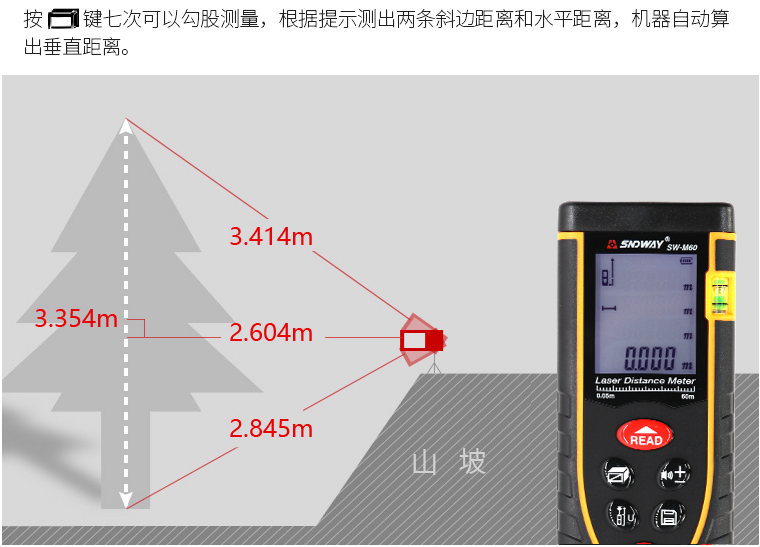 深达威手持激光测距仪使用技巧与注意事项