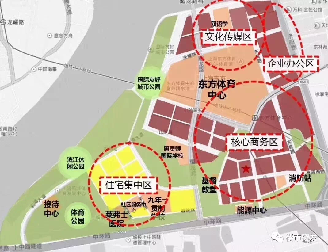 办公楼/商铺地理方位图,房型图一览前滩陆家嘴住宅(已交付)前滩铁狮门