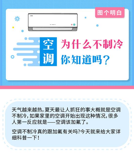 图个明白：空调为什么不制冷，你知道吗？