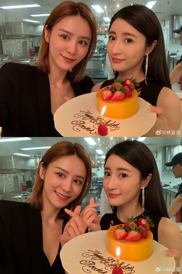 林峯带张馨月为堂妹庆生林夏薇与准嫂子嘟嘴亲亲林峯心情大好