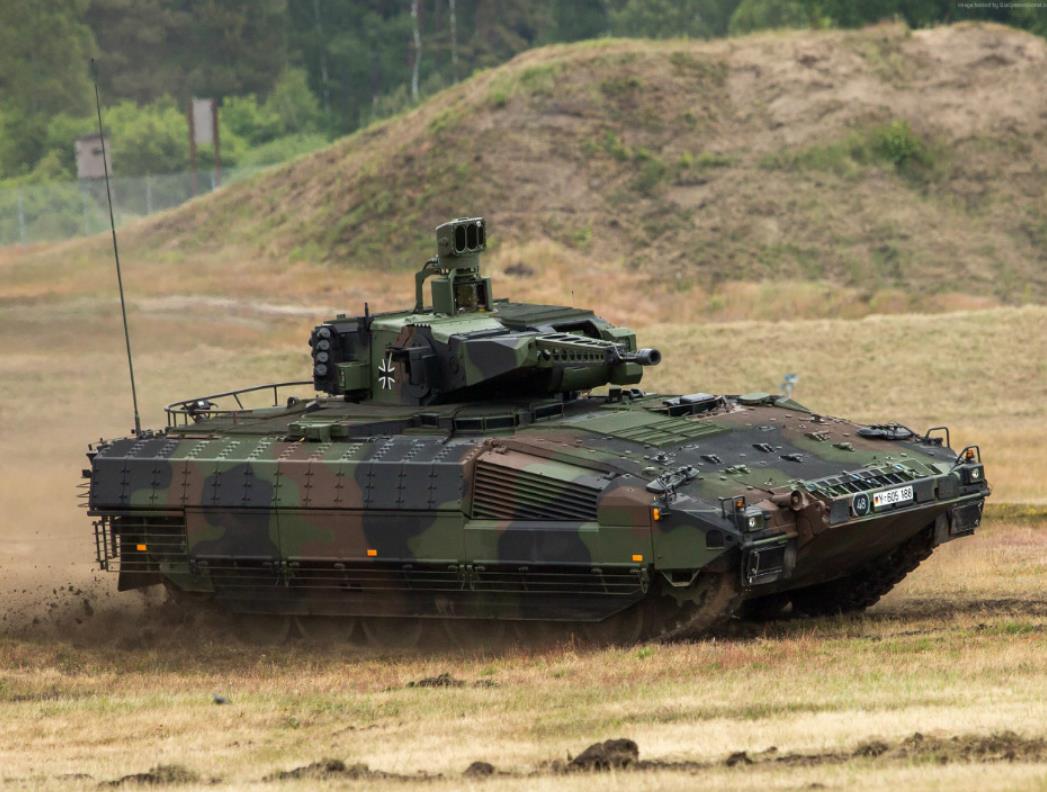 德国造“美洲狮”步兵战车工艺精湛，颜值更是出类拔萃!