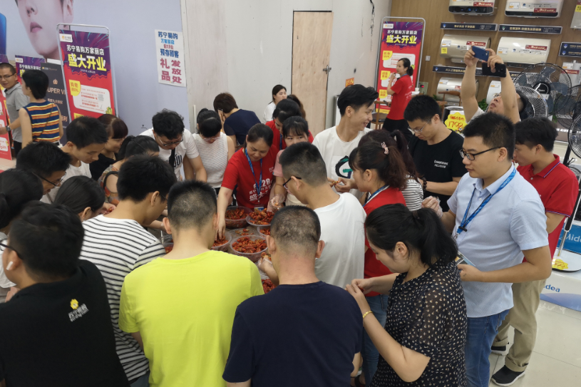 苏宁以旧换新的“龙虾局”