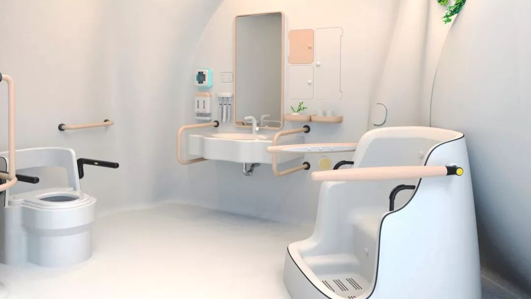 未来老年人卫浴空间的设计畅想thevisionofelderlybathroomdesign