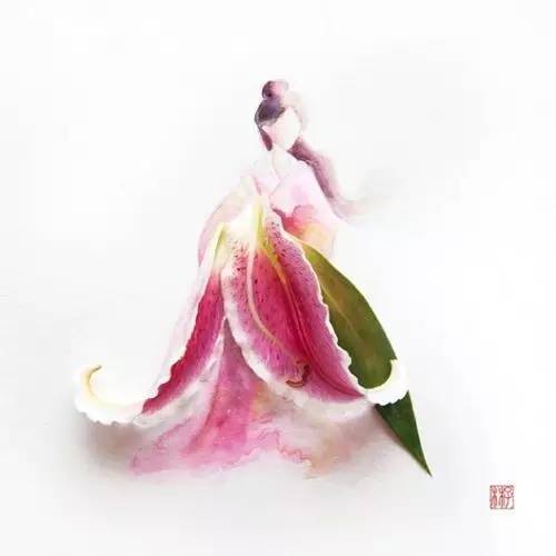花朵做成衣服居然这么美,我也想要一件 安卓电子游艺糖果派对
