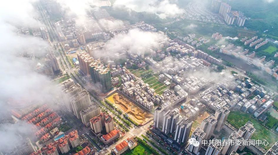 【美】航拍雨后的阳春市区,这组相片值得你珍藏