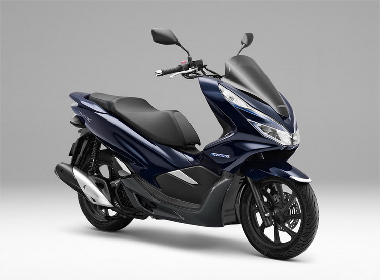 世界首款量产油电混合摩托车,本田pcx hybrid日本上市