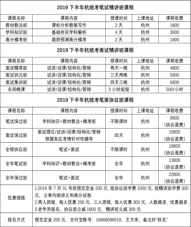 2019年7月份杭州市教育局所属事业单位公开招聘专任教师公告30名 新世纪娱乐赌城