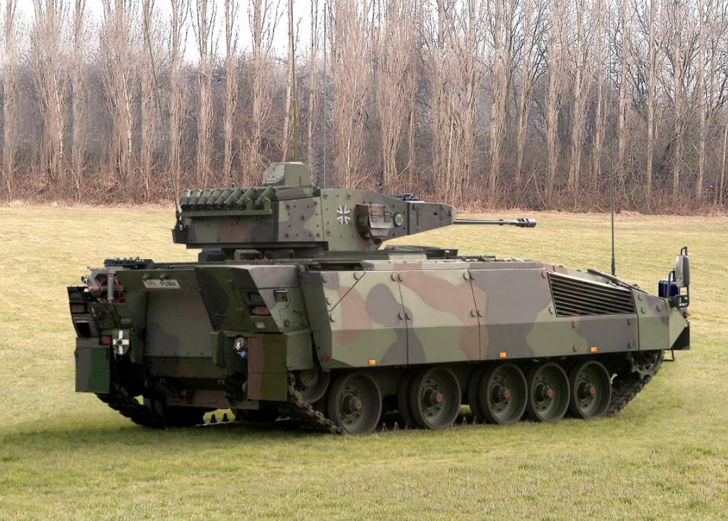 德国造“美洲狮”步兵战车工艺精湛，颜值更是出类拔萃!