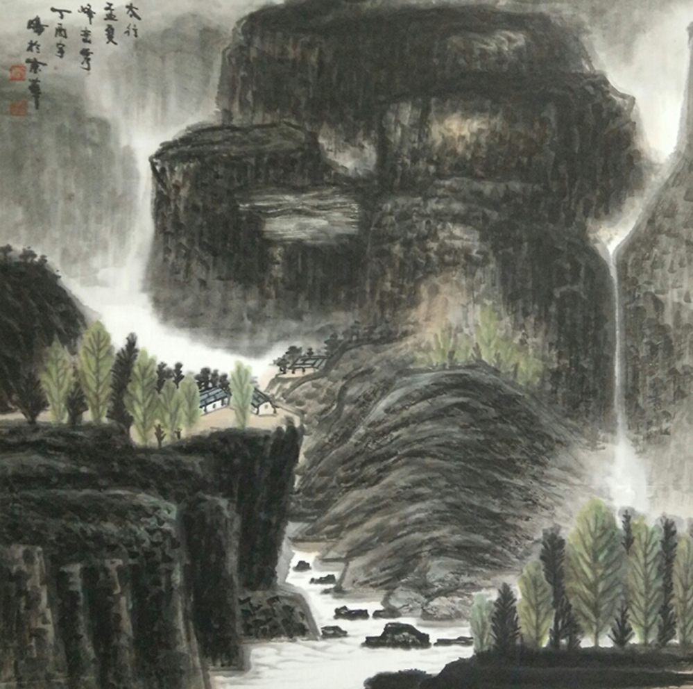 刘宇鹏画家《山水见长 正本清源》