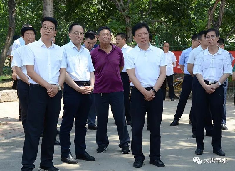 大禹要闻天津市副市长李树起率团莅临大禹节水武清区污水处理项目现场