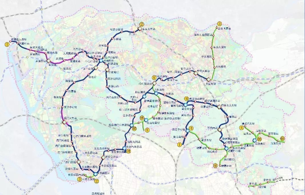 其中深圳地铁10号线将东延至东莞,深圳地铁6号线支线则直接衔接东莞