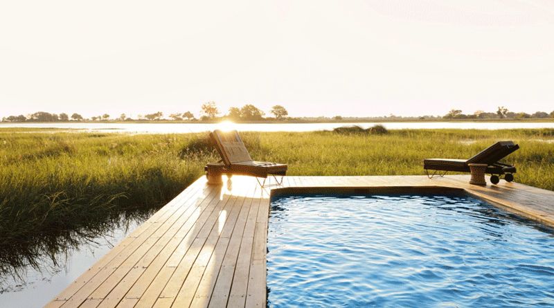 博茨瓦纳奥卡万戈和玛卡迪卡迪盐沼飞机游猎1