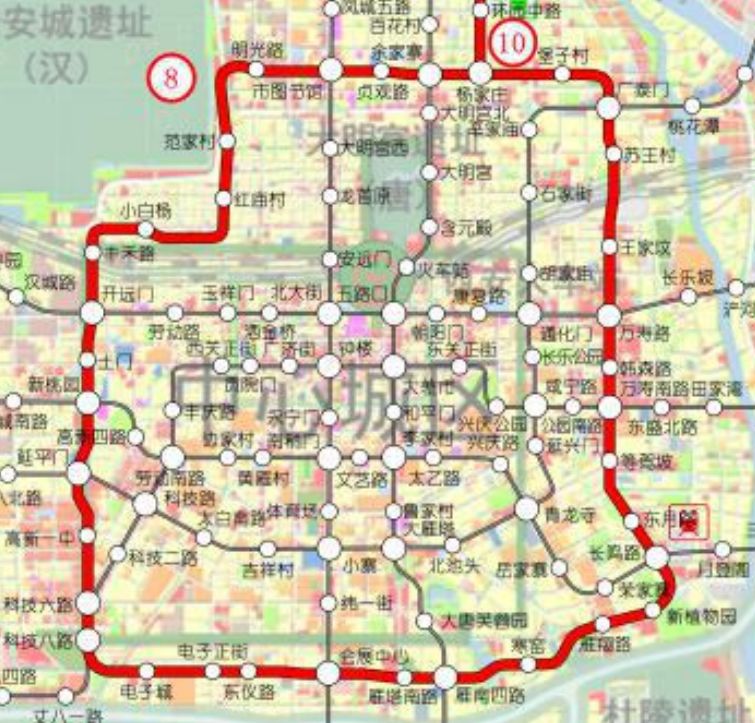 助力地铁8号线建设!西安桃园北路断头路全线通车了!