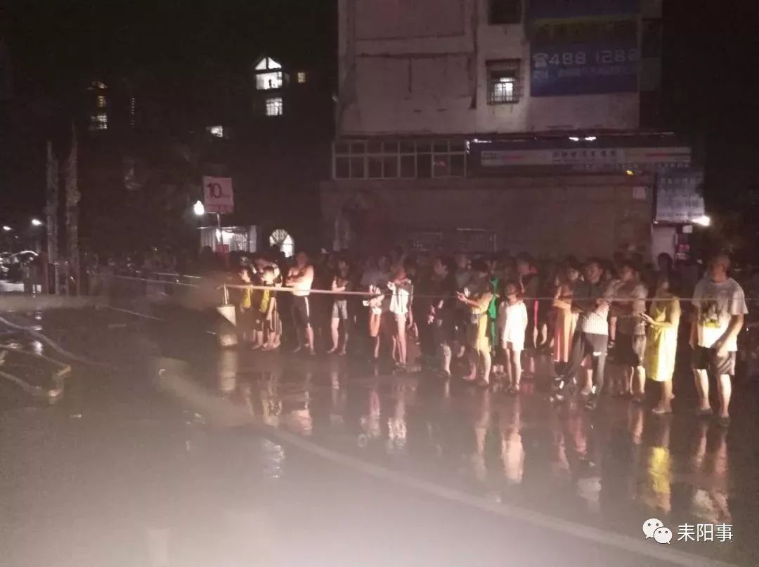 耒阳遭暴雨袭击,城区多处涨水!