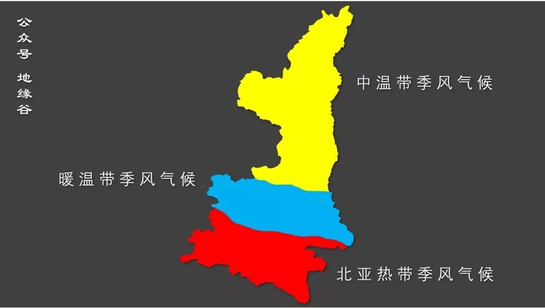 复杂多样的地形地貌同样也造就了陕西多样的气候.