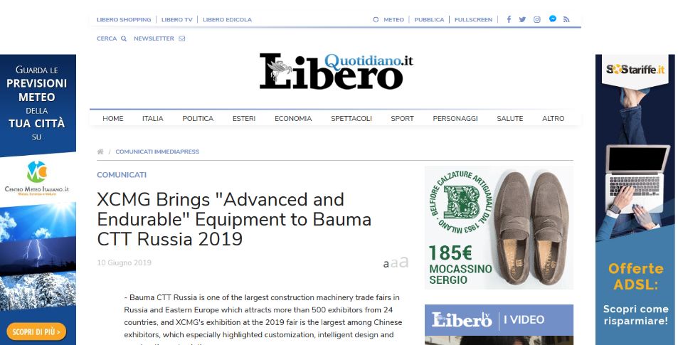 进行了大篇幅宣传报道。英国领先的新闻门户网站one news page（uk/global）报道意大