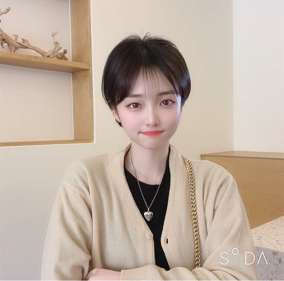小可爱,超短发