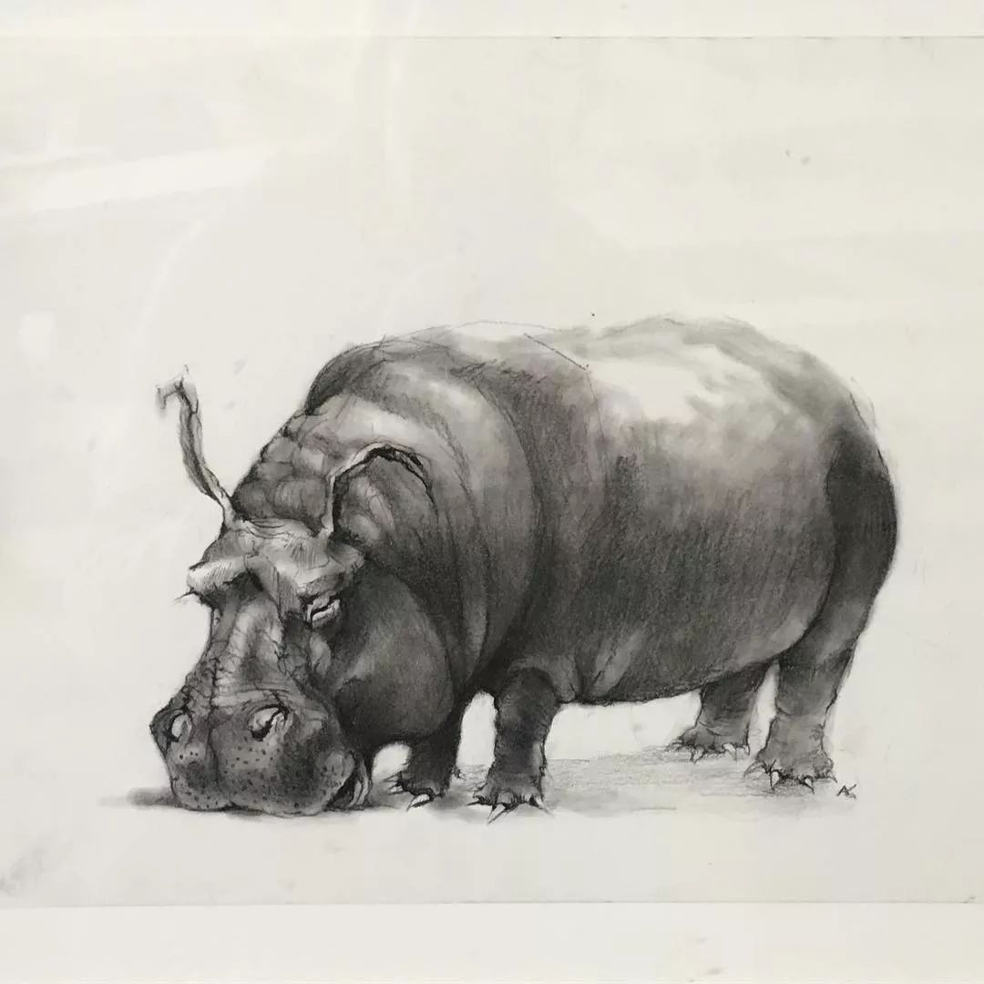 风趣的超现实铅笔画