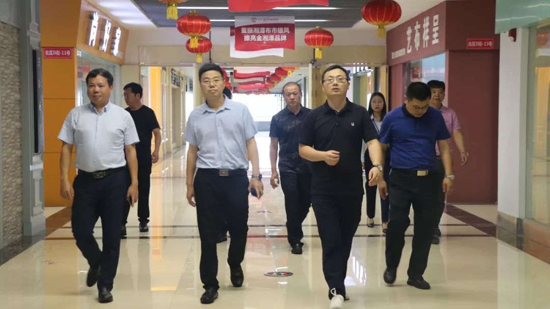 中农城投董事长杨守俊莅临岳塘国际参观考察