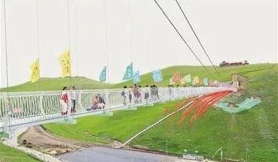 暨华北地区最长9d玻璃吊桥启动仪式第十七届高山草原民俗旅游文化节