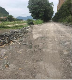 筠连县巡司镇旧貌换新颜螺丝山至铁索桥道路黑化及配套管网工程顺利