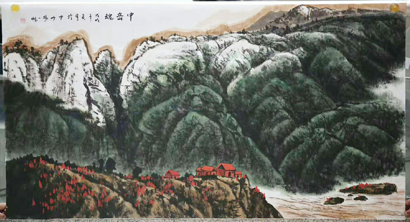 著名山水画家杨帆作品欣赏