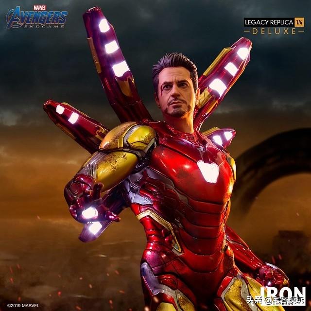 模玩资讯:iron studios复仇者联盟4 钢铁侠马克85 1/4