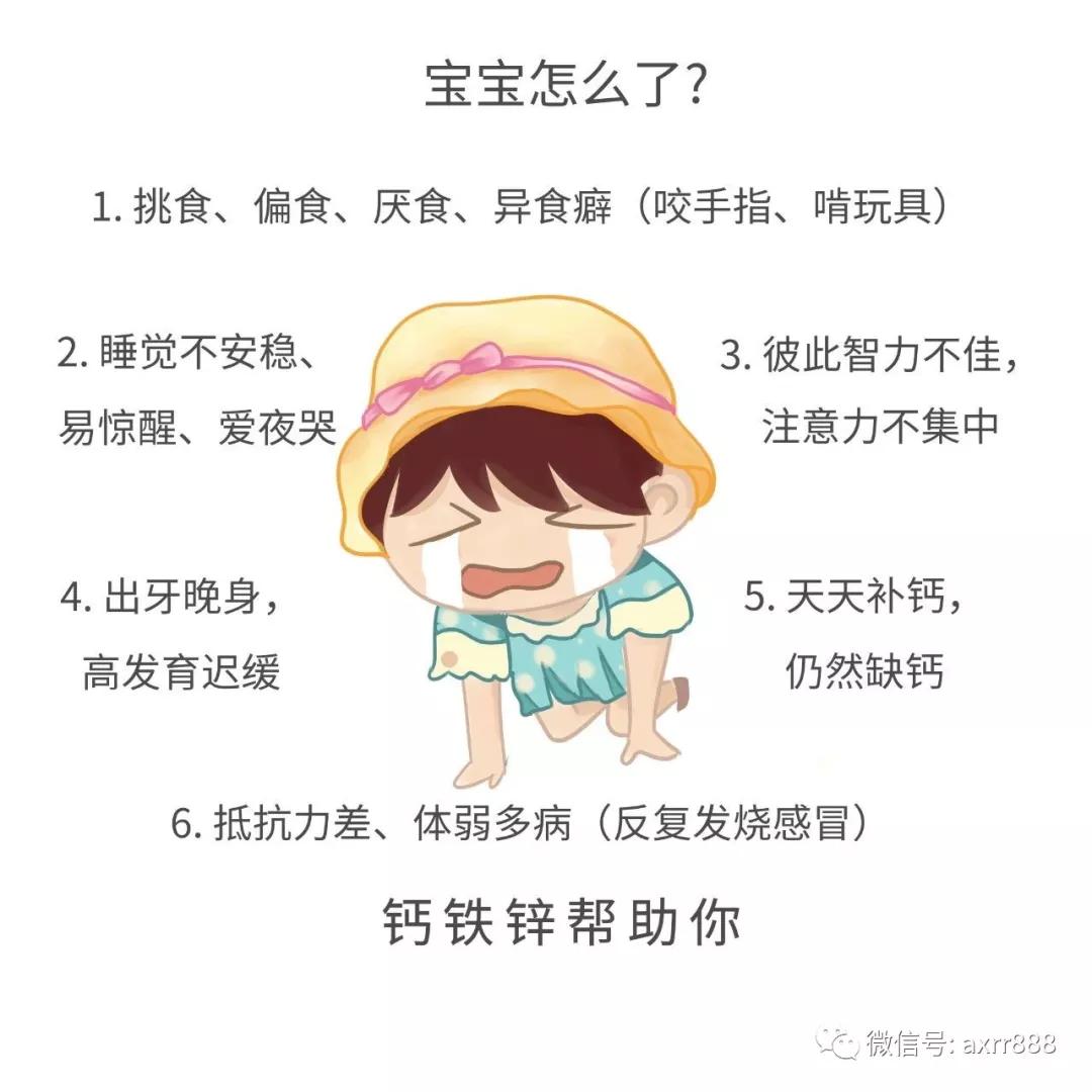                    钙铁锌能一起给孩子吃吗？