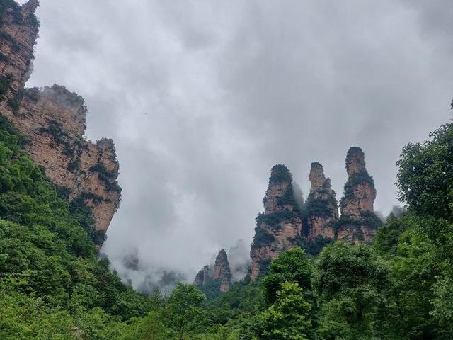 天子山 仙女散花