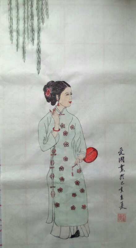 当代著名画家李爱国国画作品欣赏