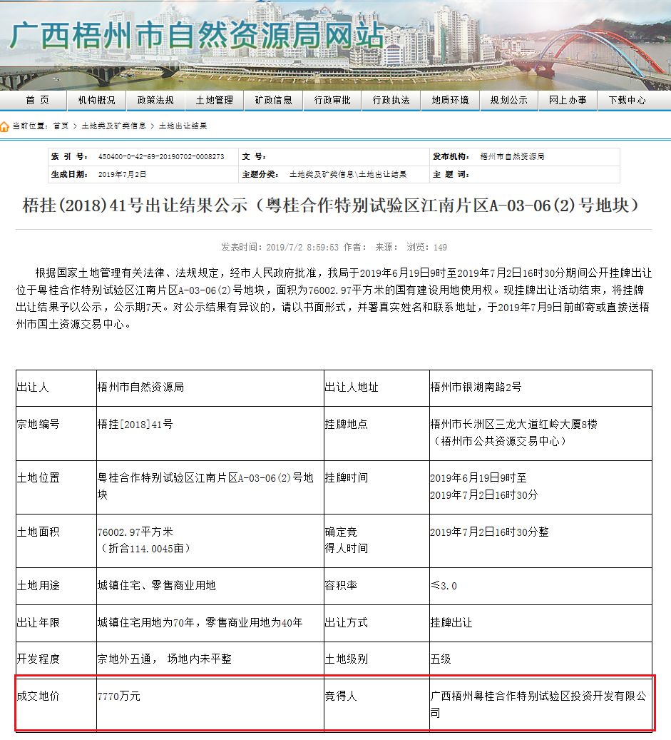继恒大、碧桂园、美的之后，又一个知名品牌房企落子梧州...