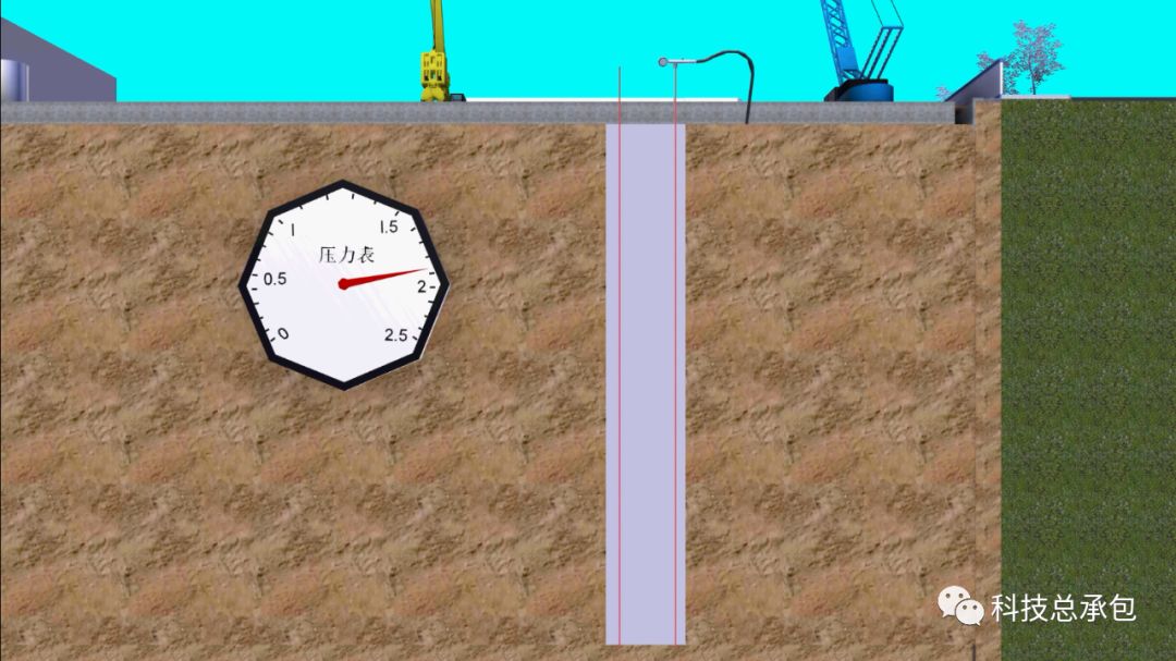 地下连续墙施工的实例演示,五分钟了解完整工