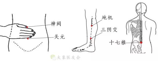 痛经肾经堵肝经堵脾经堵5个穴位轻松搞定