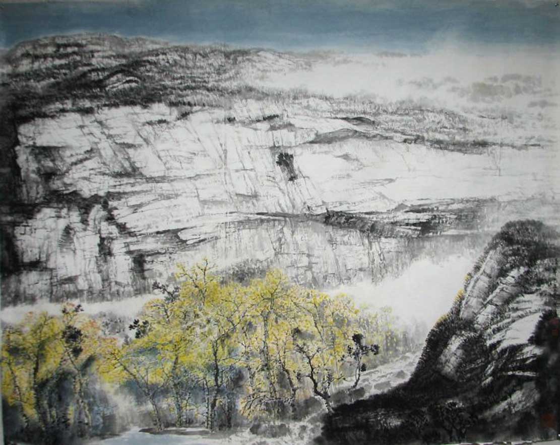 杨永茂画家《壮伟之象 莽然之气》