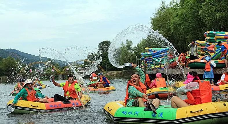 龙江第一漂◎响水河漂流一日游◎百米滑道飞流直下!每天发车!