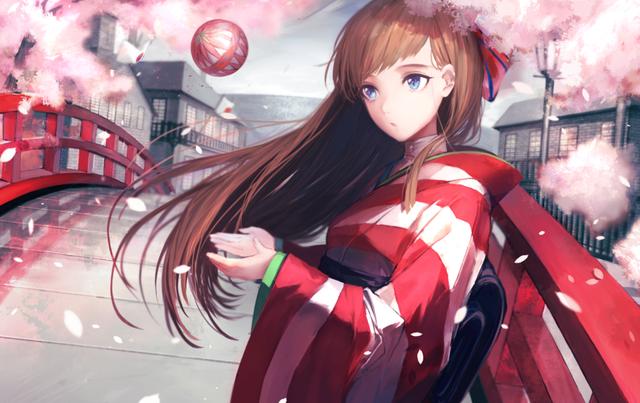 原创精美的动漫壁纸,来自异次元的美少女,娇小玲珑,仙气十足真漂亮!