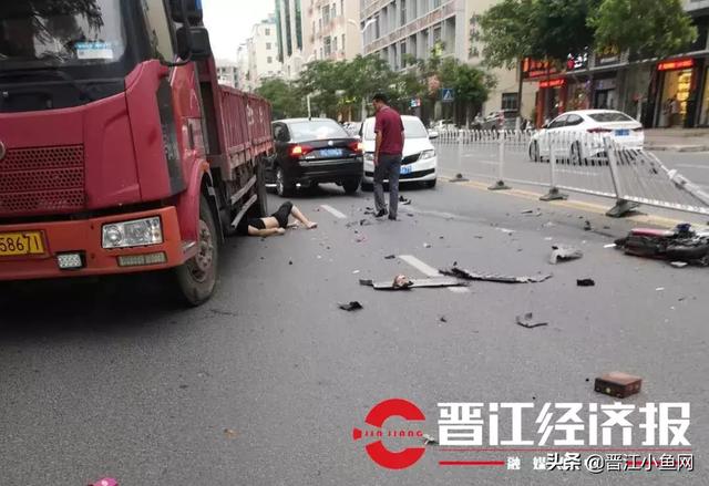 晋江阳光路一男子当场身亡!女司机错把油门当刹车,事发时还穿着