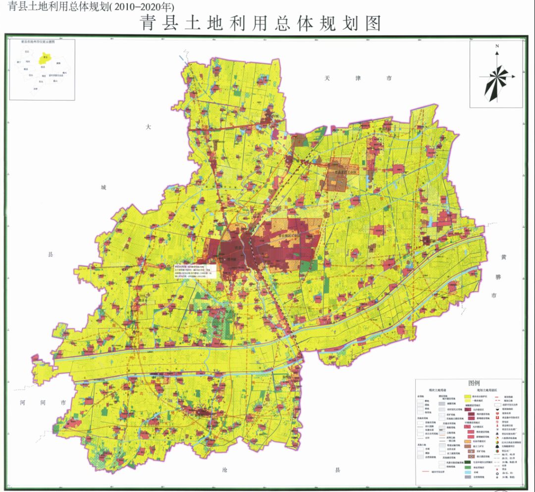 青县新外环总长度近35公里,城区面积扩大8倍?2019第一批次征地开始!