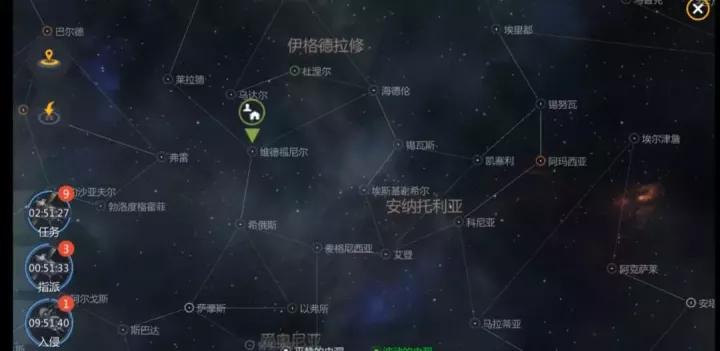 这样说似乎太过于干涩,给个地图让你们感受一下吧: 随便选一个星系