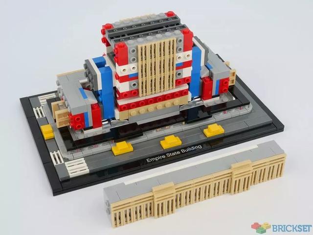 乐高lego21046empirestatebuilding