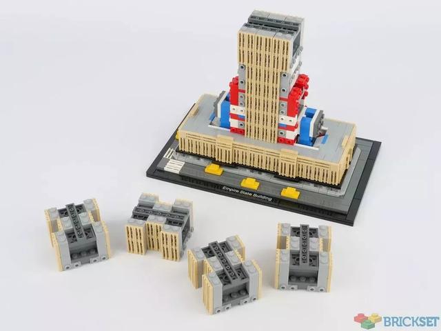 乐高lego21046empirestatebuilding