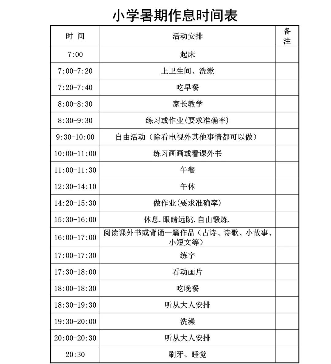 暑假应该是轻松愉快的,我们可以把平时学习的时候没有时间和精力来做