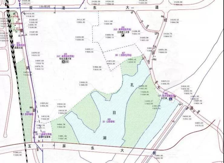 瑶湖东岸产业基地jq603a地块进行控规调整