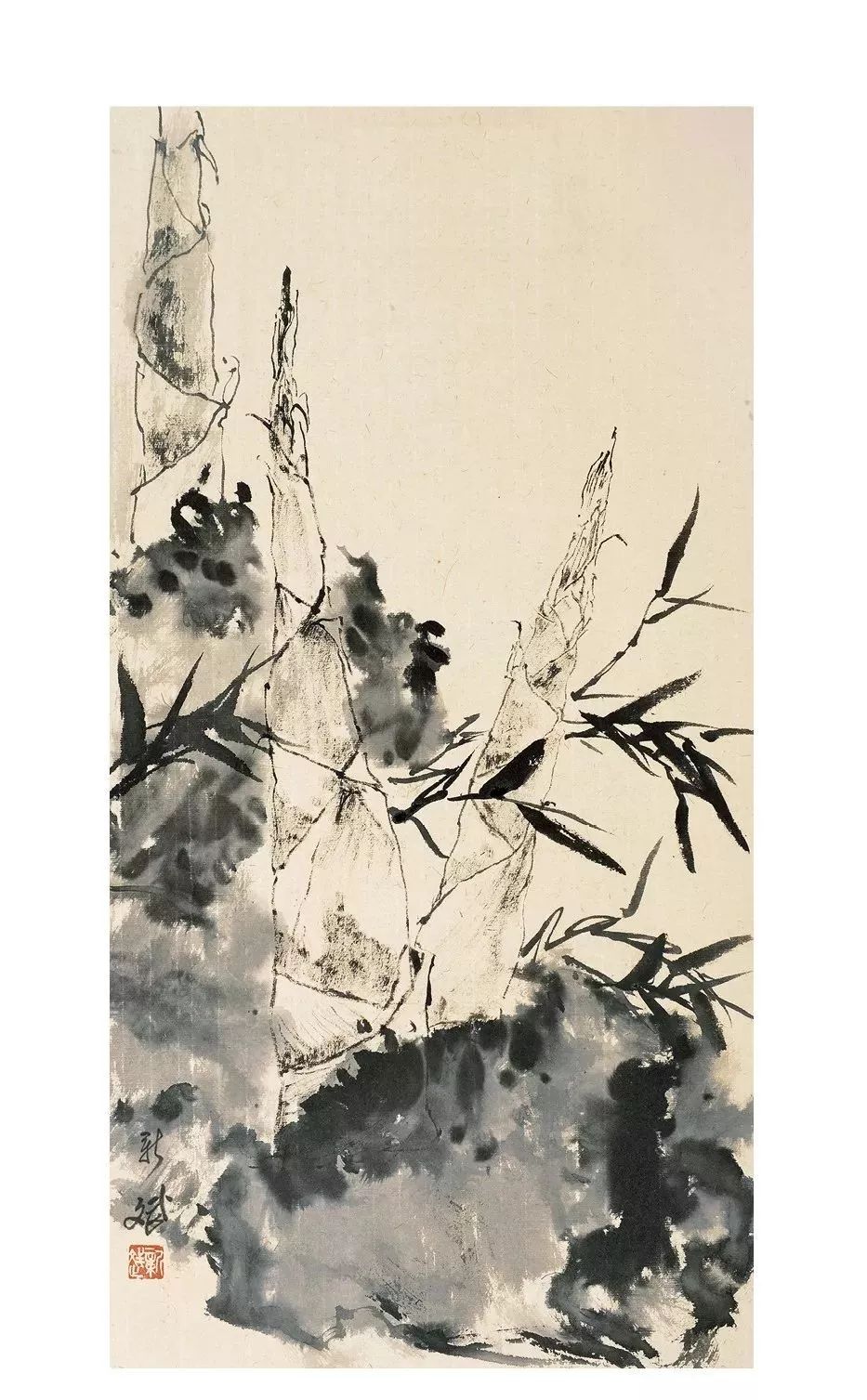 吴新斌写意花鸟画