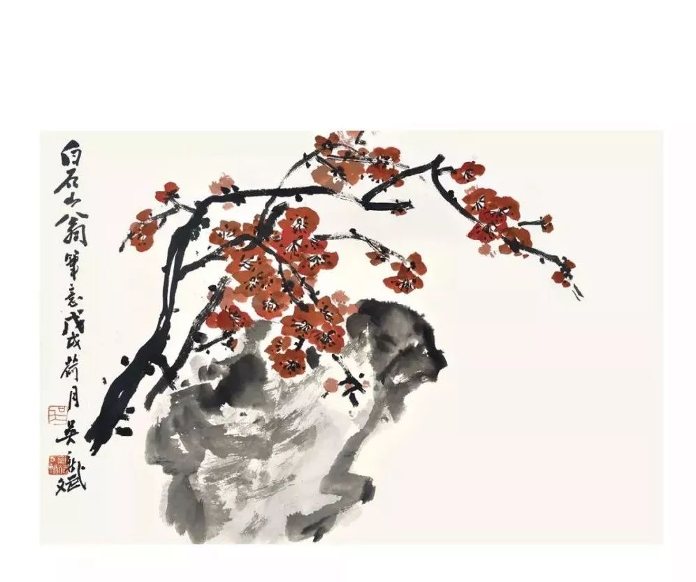 问渠集吴新斌写意画欣赏