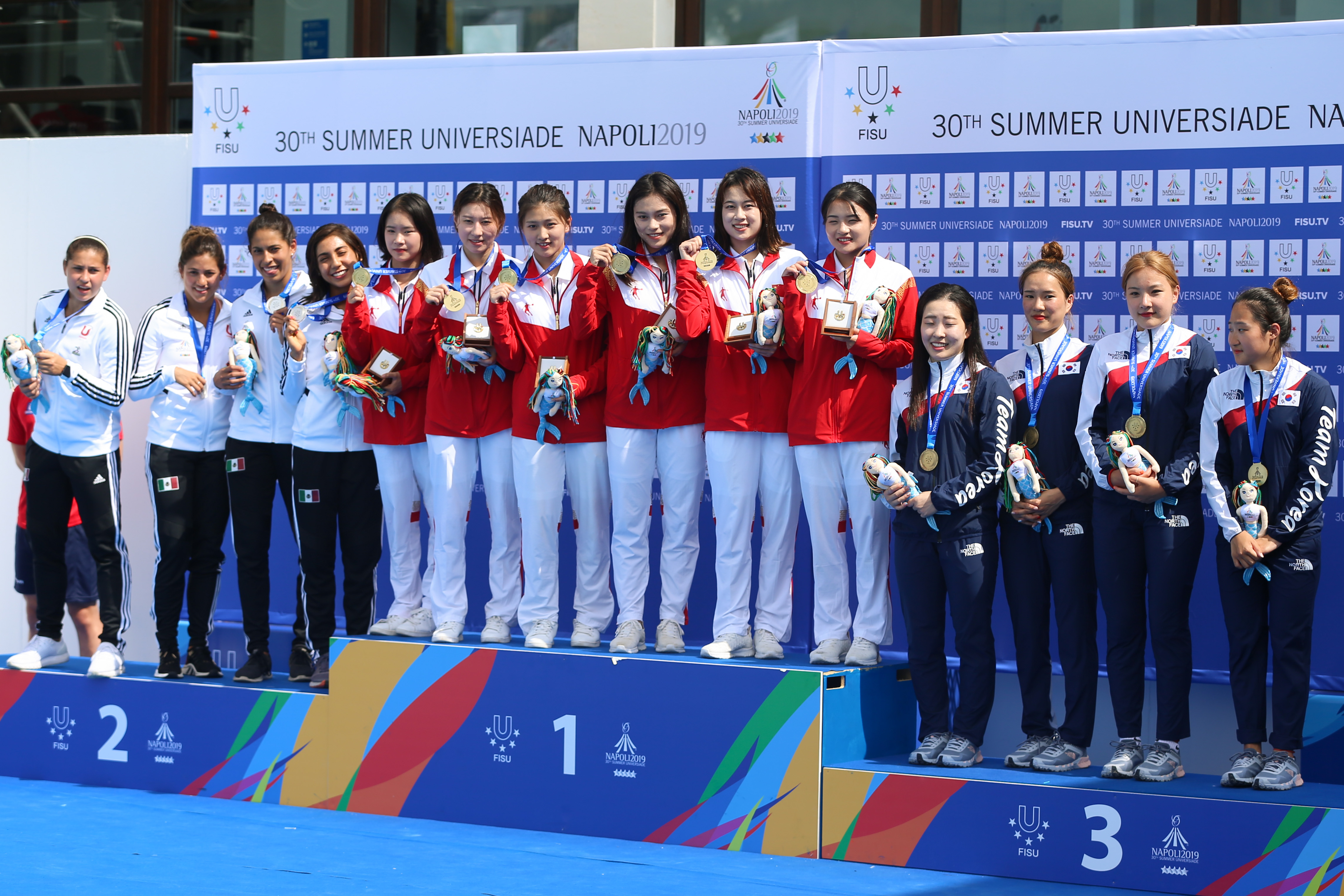 跳水丨中国队获得男,女团体金牌