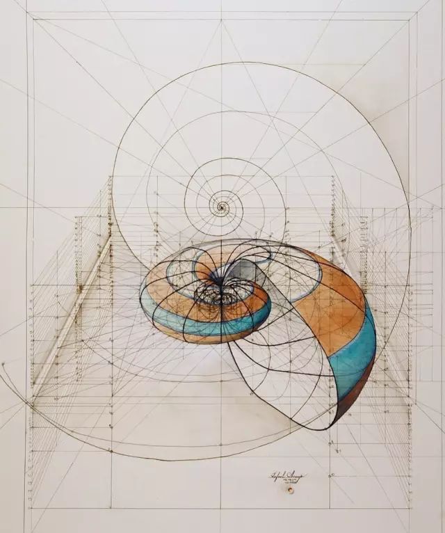 用来确定元素的比例;或者作为组合元素的依据 斐波那契数列(fibonacci