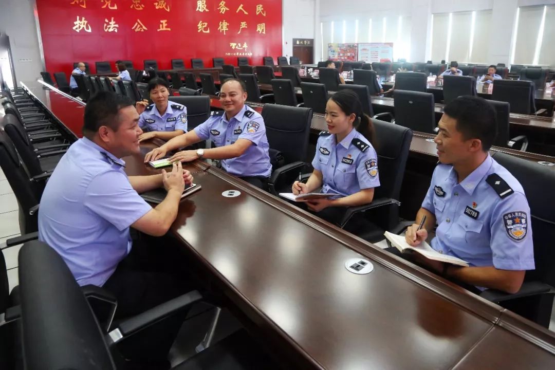 【警务交流】玉林市陆川县公安局考察组到北海市公安局考察