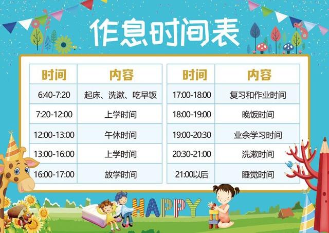 幼稚園畢業的孩子，該如何培育作息時間，以適應小學的學習生活 親子 第2張