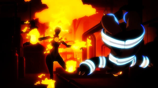 炎炎纵火队第一话:继一拳超人后一脚超人上线